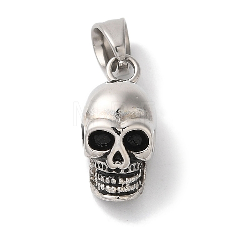 304 Stainless Steel Pendants STAS-Z075-33P-1