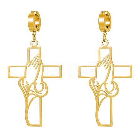 201 Stainless Steel Clip-on Earrings FS-WGD509B-05-1