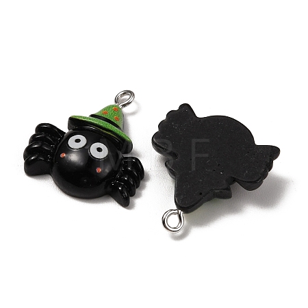 Opaque Resin Pendants RESI-CJC0012-19A-1