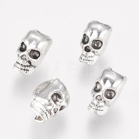 Alloy European Beads PALLOY-S079-035AS-1