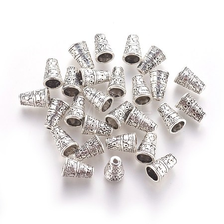 Tibetan Style Alloy Bead Cone LF0806Y-1