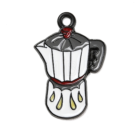 Alloy Enamel Pendants FIND-E060-04B-D-1