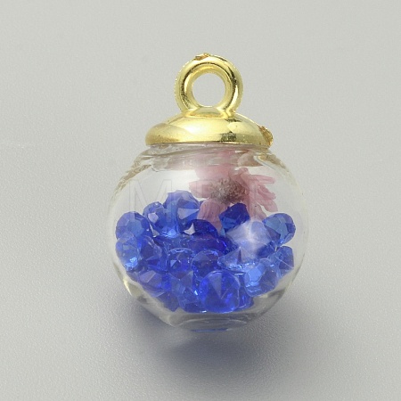 Transparent Glass Globe Pendants LS-GLAA-TAC0005-002E-1