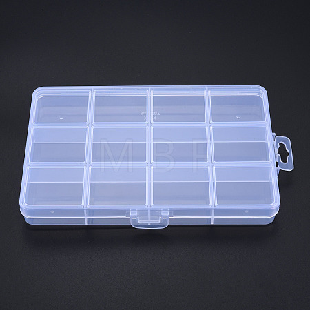 Rectangle Polypropylene(PP) Bead Storage Container CON-N011-049-1