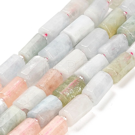 Natural Morganite Beads Strands G-G068-A31-01-1