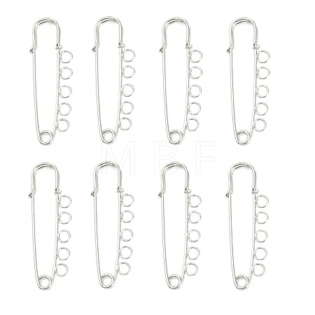 Iron Safety Brooch Findings MAK-Q004-04-1