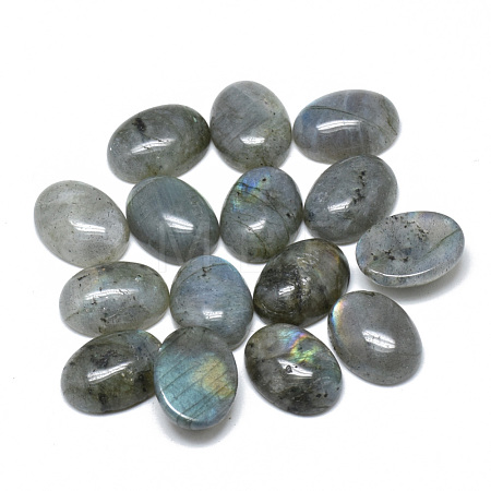 Natural Labradorite Cabochons G-T073-20-12x16-1