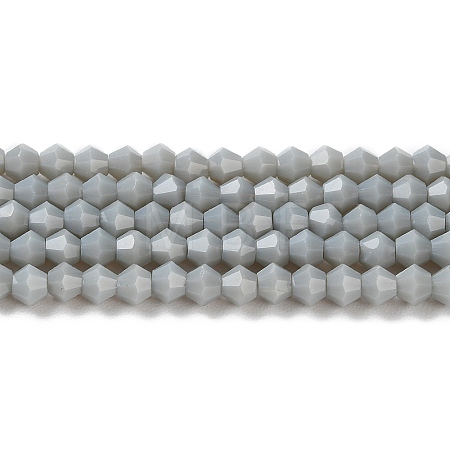 Opaque Solid Color Imitation Jade Glass Beads Strands LS-GLAA-F029-P4mm-14-1
