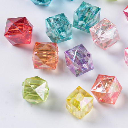 Transparent Acrylic Beads X-TACR-Q270-005-1
