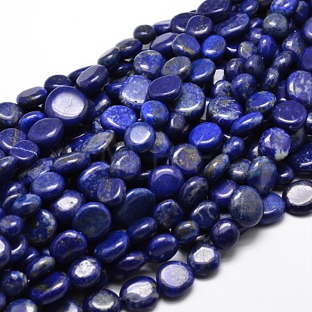 Natural Lapis Lazuli Gemstone Nuggets Bead Strands X-G-J336-31-1
