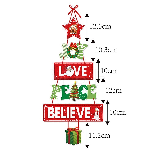 Christmas Wall Decoration PW-WG8D635-01-1