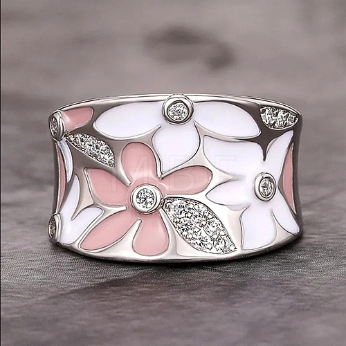 Alloy Enamel Rings WG7A0B9-02-1