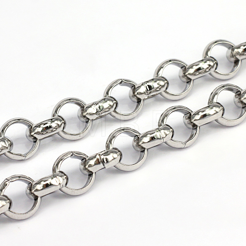 304 Stainless Steel Rolo Chains CHS-L001-28-12mm-1