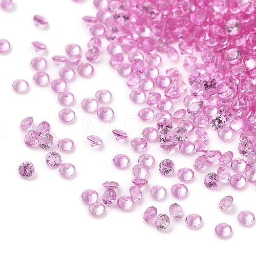 Cubic Zirconia Cabochons ZIRC-K090-1.3mm-01I-1