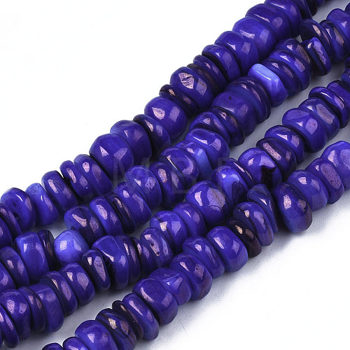 Natural Trochid Shell/Trochus Shell Beads Strands SHEL-S258-081-B03-1