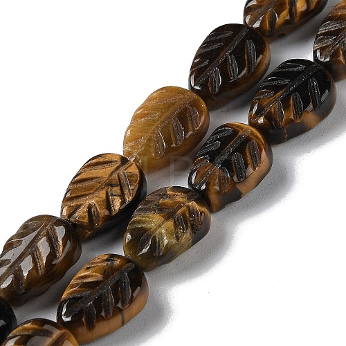 Natural Tiger Eye Beads Strands G-M418-A06-01-1