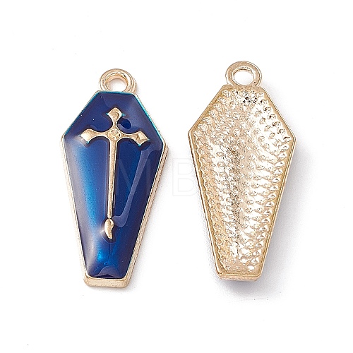 Alloy Enamel Pendants ENAM-H039-10G-A-1