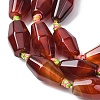 Natural Red Agate Beads Strands G-P605-K01-01B-4