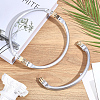 2Pcs Aluminum Purse Handle Frames PURS-BBC0001-11B-4
