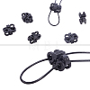 Adjustable Plastic Shoelace Buckle KY-WH0017-04-5