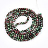 Baking Painted Glass Beads Strands DGLA-N003-4mm-A09-2