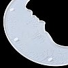 Moon Shape Floating Shelf DIY Silicone Molds Kit DIY-G093-02F-6