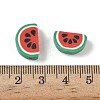 Fruit & Vegetable Theme Handmade Polymer Clay Beads CLAY-F006-02L-3