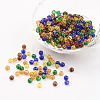 Baking Painted Crackle Glass Beads DGLA-X0006-4mm-07-1