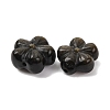 Natural Golden Sheen Obsidian Carved Beads G-A310-04B-3