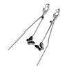 304 Stainless Steel Enamel Butterfly Tassel Hoop Earrings EJEW-G453-10P-4