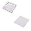 Silicone Binder Notebook Cover Quicksand Molds OFST-PW0014-56C-1