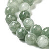 Natural Dyed White Jade Beads Strands G-M402-C03-05-4