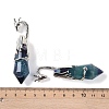 Natural Fluorite Faceted Pointed Bullet Big Pendants G-L524-19P-13-3