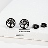 201 Stainless Steel Stud Earrings FS-WGB18B1-28-1