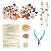 DIY Jewelry Making Kit DIY-GL0007-13-1