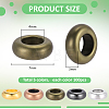 500Pcs 5 Colors Alloy Spacer FIND-PH0038-38-2