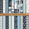 20Pcs 20 Styles Scrapbook Paper Pad PW-WGE3B01-01-2