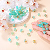 60Pcs Transparent Acrylic Beads OACR-TA0004-88F-6