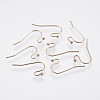Brass Earring Hooks KK-K224-02G-2