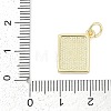 Brass Enamel Charms KK-G522-44G-02-2