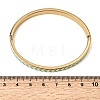 304 Stainless Steel Enamel Hinged Bangles BJEW-D408-35G-3