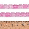 Transparent Glass Beads Strands GL-A001-01A-04-2