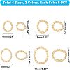 304 Stainless Steel Open Jump Rings STAS-UN0019-92-4