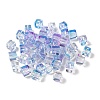 Two Tone Transparent Glass Beads X1-GLAA-NH0001-03F-1