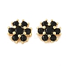 Brass Micro Pave Cubic Zirconia Beads KK-U056-15G-1