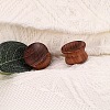 Wooden Ear Plugs Gauges WGA2F1F-02-1