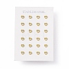 PVD Vacuum Plating 304 Stainless Steel Tiny Hollow Out Heart Stud Earrings for Women EJEW-P212-06G-3