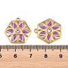 304 Stainless Steel Enamel & Rhinestone Pendants LS-STAS-G398-26G-03-3