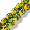 Handmade Lampwork Beads Strands LAMP-Q036-08B-1