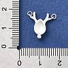Christmas 925 Sterling Silver Deer Charms STER-A048-10S-4